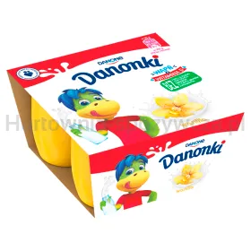 Danone Danonki Waniliowe 4X50G