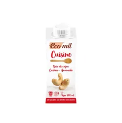 Krem do gotowania z orzechów nerkowca bez dodatku cukru bezglutenowy BIO 200 ml