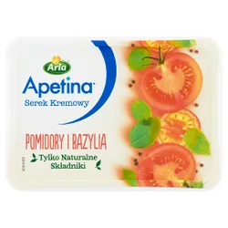 Apetina SerekKremowy Pomidory I Bazylia 125G