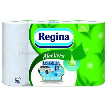 Regina Papier Toaletowy Delicate Aloe Vera 12 Rolek