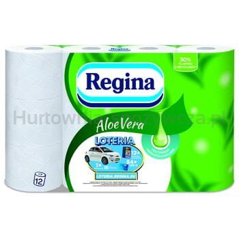 Regina Papier Toaletowy Delicate Aloe Vera 12 Rolek