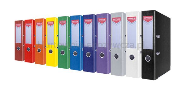 Office Products Segregator Officer z szyną, PP, A4/75mm, granatowy  - 2