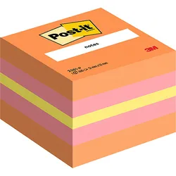 Mini Post-It Kostka Samoprzylepna (2051P), 51X51Mm, 1X400 Kart., Różowa 
