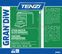 Płyn do mycia naczyń w zmywarkach TENZI, Gran Diw, 5l - 2
