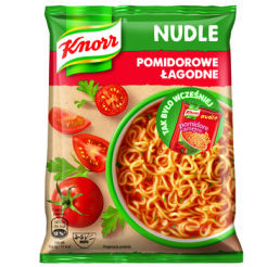 Knorr Nudle Pomidorowe Łagodne 65 G