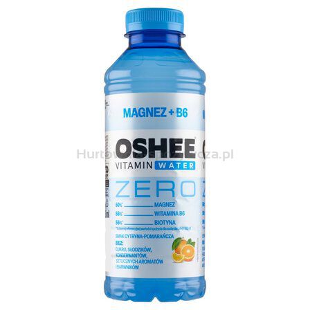 Oshee Vitamin Water Magnez + B6 Zero 555Ml