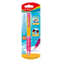 Długopis Automatyczny Keyroad Smoozzy Writer, 1,0Mm., Blister, Mix Kolorów