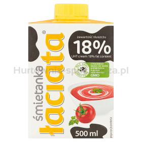 Łaciata Śmietanka UHT 18% 500 Ml