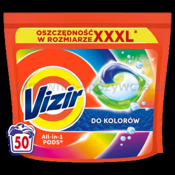 Vizir Kapsułki Do Prania All In1 Pods Color 50 Szt. (50 X 18.2 G)