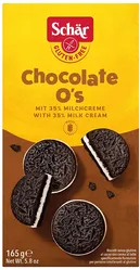 Chocolate O'S- Ciastka Z Kremem Mlecz.Bezgl.165 G