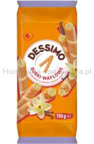 Rurki Dessimo Z Kremem Waniliowym 150 G Mw Dobry Wybór