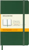 Notes MOLESKINE Classic P (9x14 cm) w linie, twarda oprawa, myrtle green, 192 strony, zielony - 12