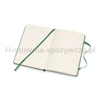 Notes MOLESKINE Classic P (9x14 cm) w linie, twarda oprawa, myrtle green, 192 strony, zielony - 9