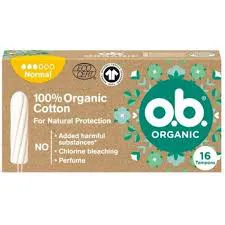 O.B. Organic normal 16 szt.
