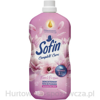 Sofin Complete Care &Amp Freshness Floral Passion Skoncentrowany Płyn Do Płukania Tkanin 1,8L