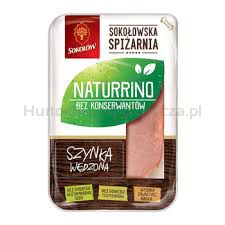 Naturrino Szynka Wędzona Plastry 100 G