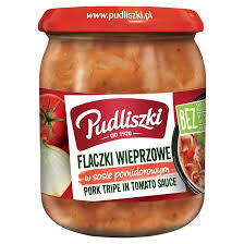 Pudliszki Flaczki Wieprzowe W Sosie Pomidorowym 500 G