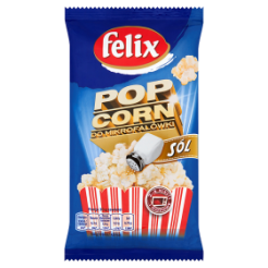 Felix Popcorn Do Mikrofalówki Sól 90 G
