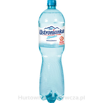 Ustronianka Biała Naturalna Woda Mineralna Niegazowana 1,5L