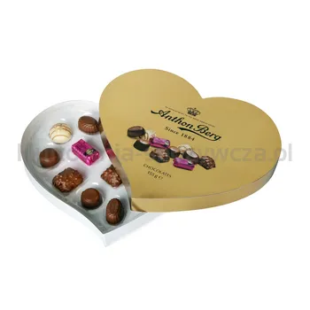 Anthon Berg Praliny Heart Shaped Gold Box 155G