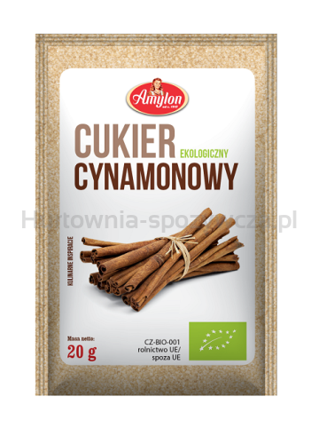 Cukier Cynamonowy Bio 20 G - Amylon [BIO]