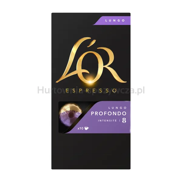 L'Or Espresso Lungo Profondo Kawa Mielona W Kapsułkach 10 Kapsułek 52G