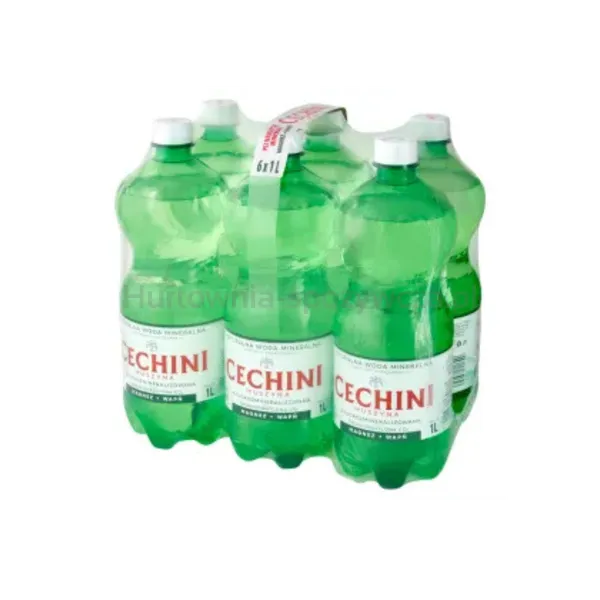 Woda Cechini Muszyna 1 L Średnionasycona