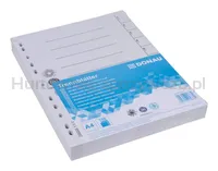 Donau Przekładka karton A4, 235x300mm, 1-10, 1 karta, biała  - 2