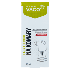 Vaco Easy Electro Elektrofumigator Z Płynem Owadobójczym Na Komary 30 Ml