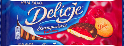 Delicje Szampanśkie Wiśniowe 147G