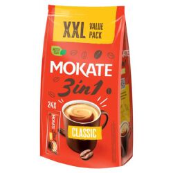 Kawa MOKATE 3in1, rozpuszczalna, 24x17g