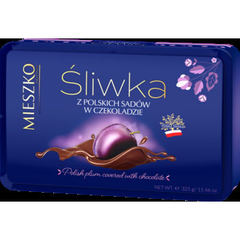 Śliwka w Czekoladzie 325g Puszka Mieszko