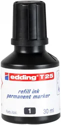 Edding Tusz Do Uzupełniania Markerów Permanentnych E-T25 Czarny 