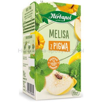 Herbapol Herbatka ZiołowaMelisa Z Pigwą 20Torebek X 1,75G