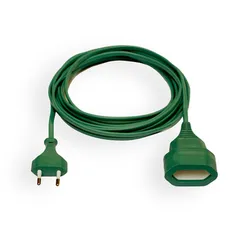 Przedłużacz Płaski 3M Zielony
