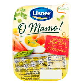 Lisner Sałatka Jajeczna Z Łososiem 140G