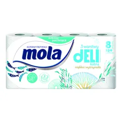 Mola Papier Toaletowy Delikatna 8 Rolek