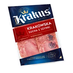 Krakowska sucha z szynki 80 g Krakus