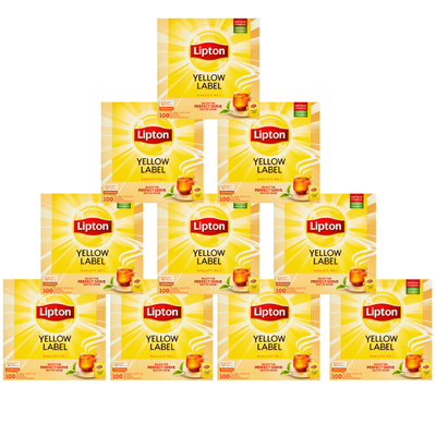 Herbata Lipton Yellow Label 100 Kopert X1,8Gx10 szt.