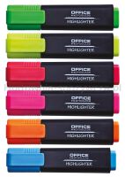 Office Products Zakreślacz fluorescencyjny, 1-5mm (linia), żółty - 3