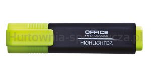 Office Products Zakreślacz fluorescencyjny, 1-5mm (linia), żółty 