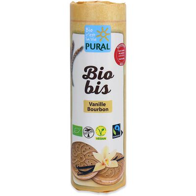 Pural  Pural Ciastka Markizy Z Kremem Waniliowym Wegańskie Fair Trade Bio 320 G [BIO]