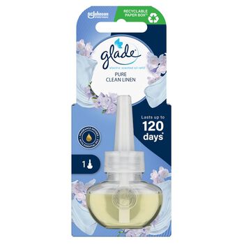 Glade Zapas Do Elektrycznego Odświeżacza Powietrza 20 Ml Pure Clean Linen 