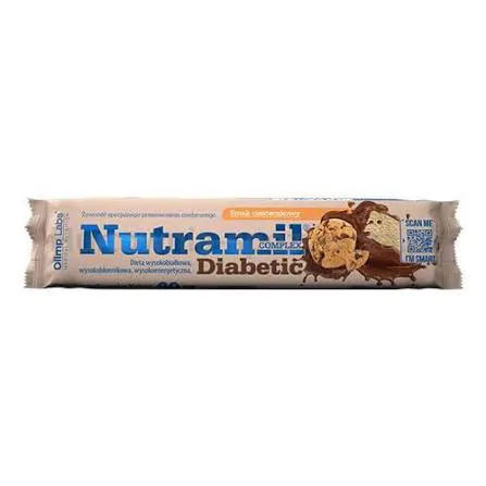 Olimp Labs Baton Nutramil Complex Diabetic 60G Czekoladowo-Malinowy