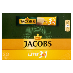 Jacobs Latte 3W1 Rozpuszczalny Napój Kawowy 12,5Gx6