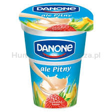 Danone Jogurt Ale Pitny Kubek Tru/Ban 300G