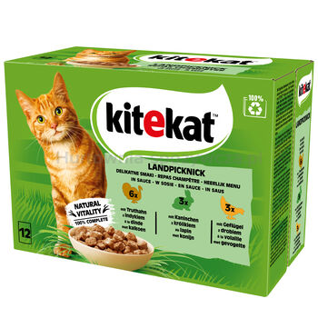 Kitekat Delikatne Smaki W Sosie 1,02 Kg (12X85 G)