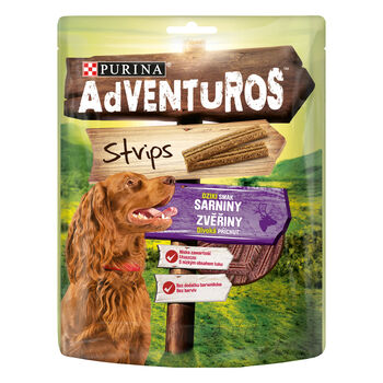 Purina Adventuros Strips O Smaku Sarniny 90G