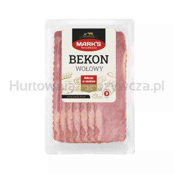 Marks Bekon wołowy plastry 100 g