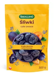 Bakalland Śliwki Suszone całe owoce 300g